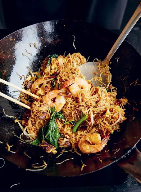 Char Bee Hoon (Fried vermicelli noodles) image