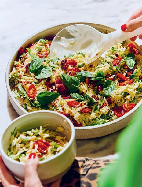 Roasted Tomato Orzo Salad image