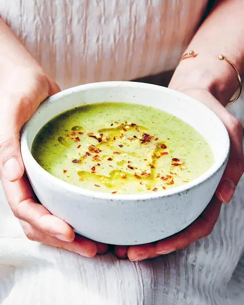 Zucchini, Fennel, Mint & Basil Soup image