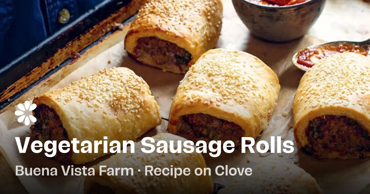 Vegetarian Sausage Rolls Recipe | Clove