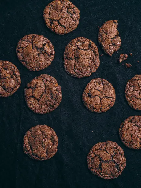 Vegan Coffee, Chocolate and Cardamom Cookies image
