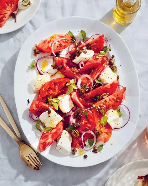 Tomato, Caper and Ġbejniet Salad image