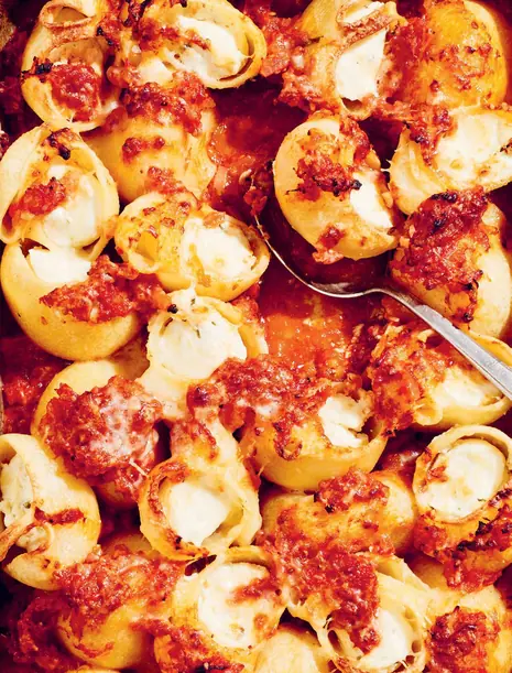 Baked Pasta Shells with Ricotta image