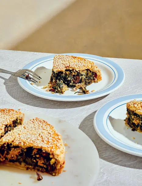 Spinach and Tuna Pie image