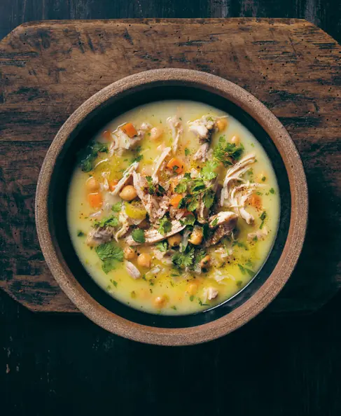 Algerian White Chicken Soup (Chorba Bayda) image