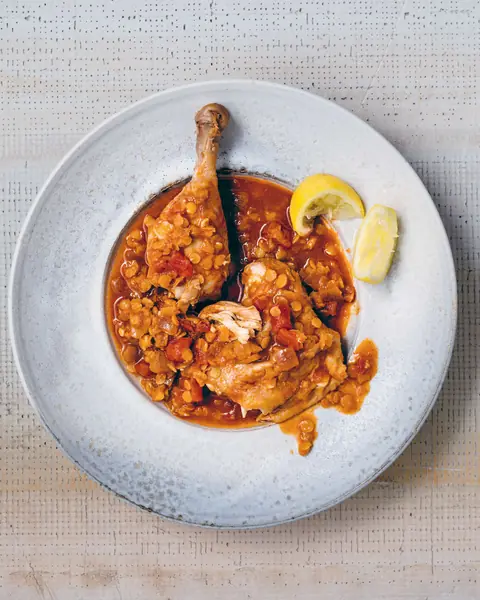 Ethiopian Chicken and Red Lentil Soup (Ye Misir Shorba be Doro) image