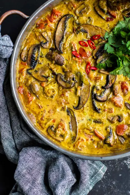 Baked Mushroom Curry image