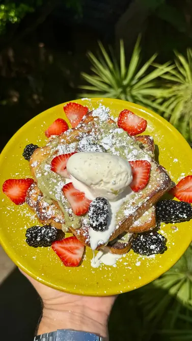 Pistachio French Toast image