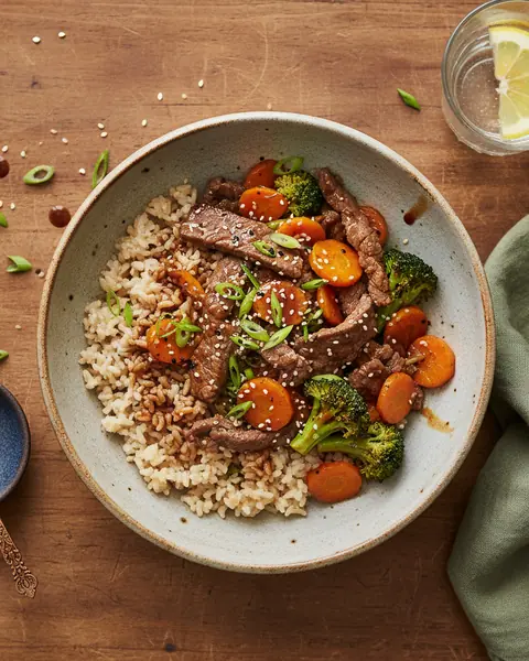 Beef and Rice Bowl image