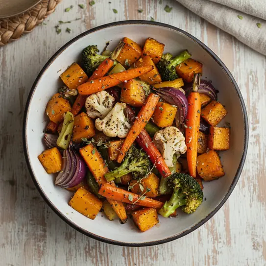 Adaptable Tray-Roasted Vegetables image