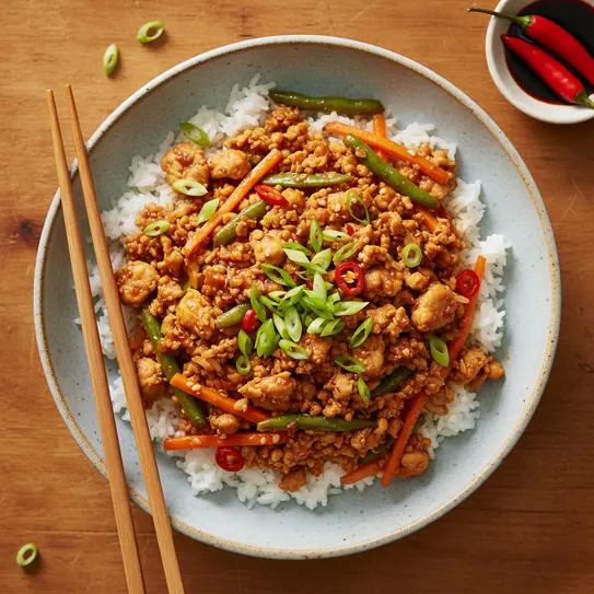 Chilli Chicken Stir-Fry Bowl image