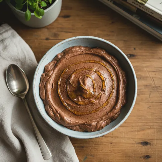 High-Protein Chocolate Mousse with Greek Yogurt image