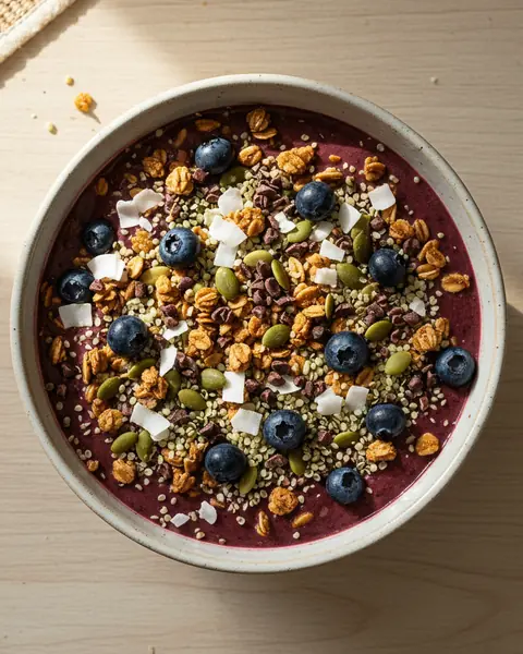 Acai and Protein Smoothie Bowl image