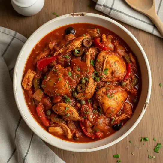 Slow Cooker Chicken Cacciatore (Low-Sodium) image