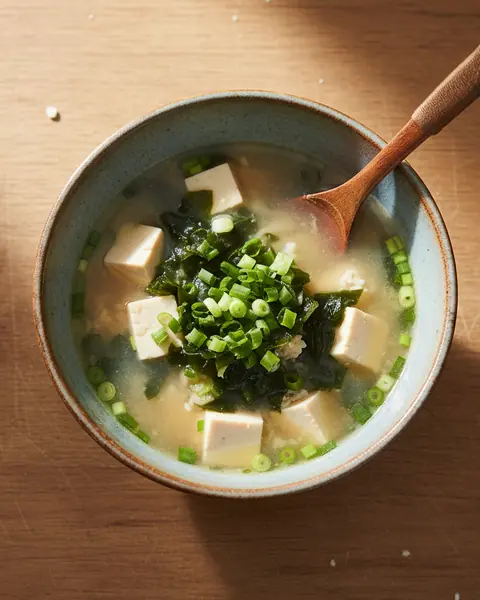 Miso Soup with Tofu and Wakame image